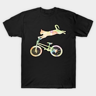 Cat Bike Cycling Bicycle T-Shirt